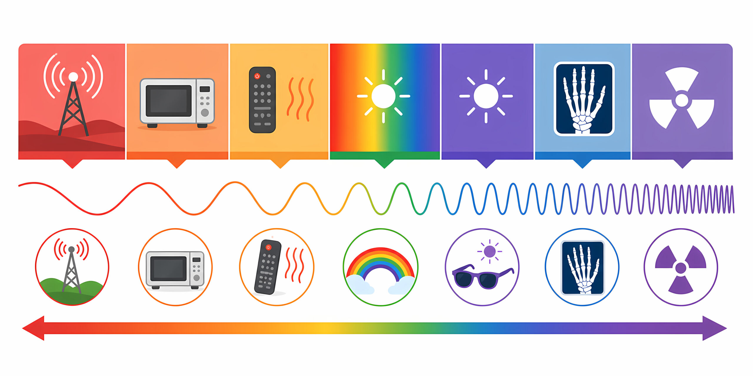 Electromagnetic Radiating The Electromagnetic Spectrum: An Overview | Radiation and Your Health | CDC