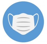 Icon of surgical face mask