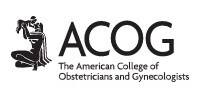 American college of obstetricians and gynecologists