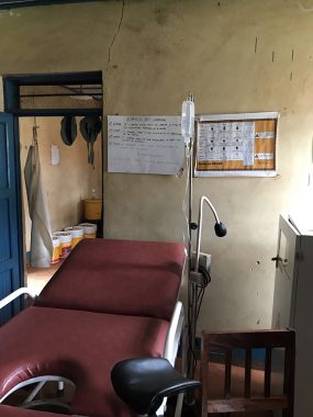 image of a clinic on location in Tanzania