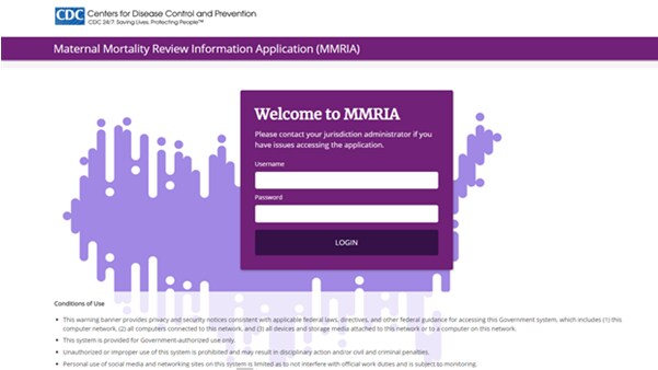 Maternal Mortality Review Information Application (MMRIA, or “Maria”) 