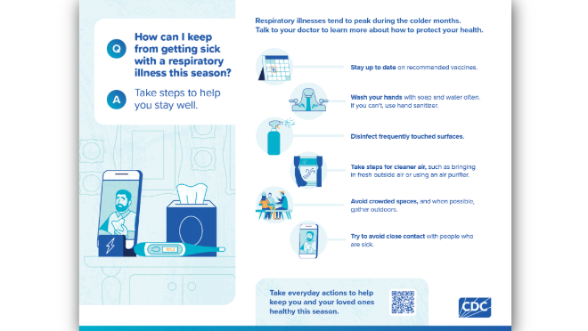 Cdc Rrt Handout: Prevent Respiratory Illness | Respiratory Illnesses | CDC