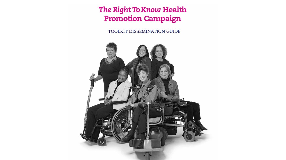This guide helps organizations plan and implement a health campaign to encourage women with disabilities to ask their doctor about breast cancer screening.