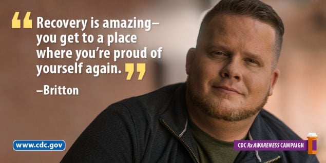 Recovery is amazing - you get to a place where you're proud of yourself again.