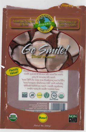Foto de paquete de coco “Go Smile Dried Coconut”
