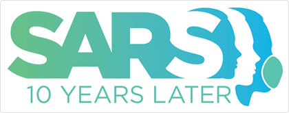 SARS 10 years later logo