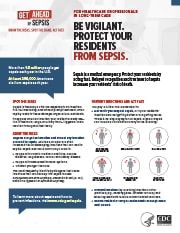 Be Vigilant. Protect Your Residents From Sepsis 