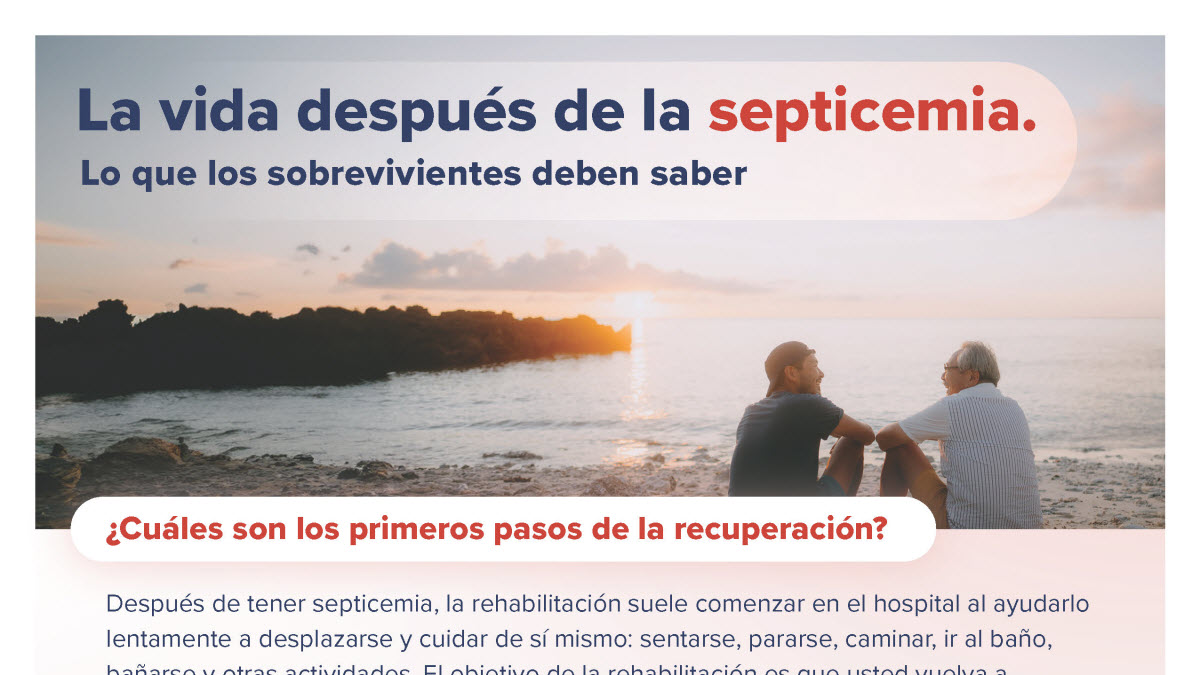 La vida despu&eacute;s de la septicemia. Lo que los sobrevivientes deben saber