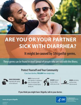 Are you or your partner sick with diarrhea? For MSM