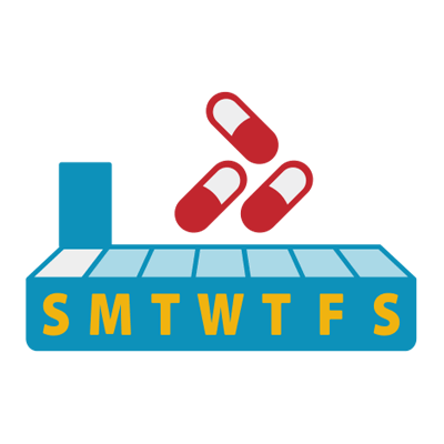 — title missing — Medication container.