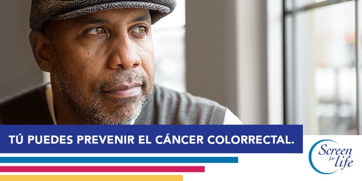 Tú puedes prevenir el cáncer colorrectal.