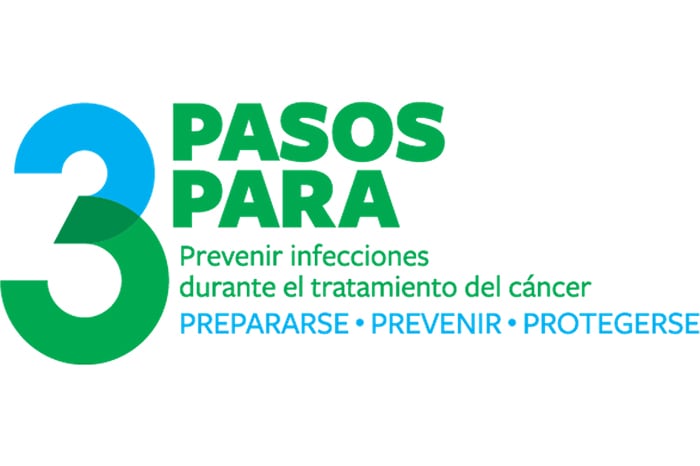 3 pasos para prevenir infecciones durante el tratamiento de cáncer: Prepararse, prevenir, protegerse