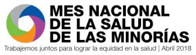 Lema: ¡Mes Nacional de la Salud de las Minorías!