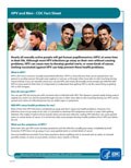 HPV and Men Fact Sheet Print Version
