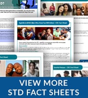 More STD Fact Sheets