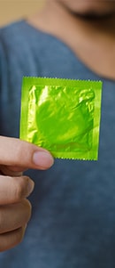 Photo of a condom