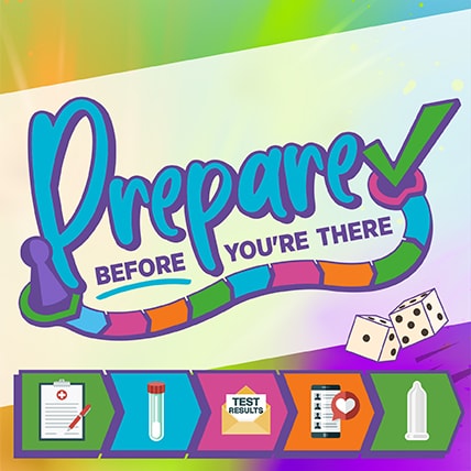 "Prepare before you're there" banner