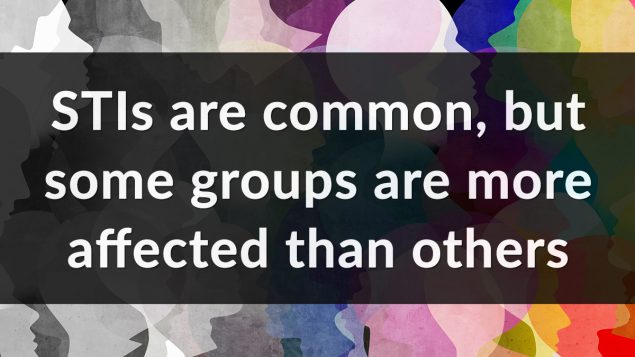 Racial/ethnic and sexual minority groups remain disproportionately affected by STIs.