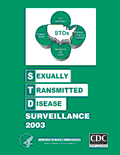 image of cover of STD Surveillance, 2003
