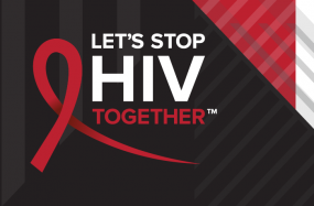 Let's Stop HIV Together - image from October newsletter