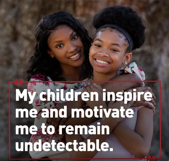 screen capture - My children inspire me and motivate me to remain undetectable.