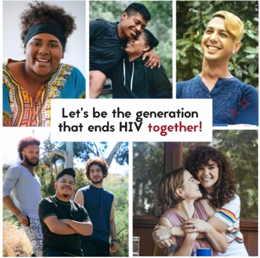 Let's be the generation that ends HIV together.