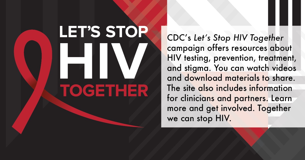 Home Lets Stop Hiv Together Cdc 