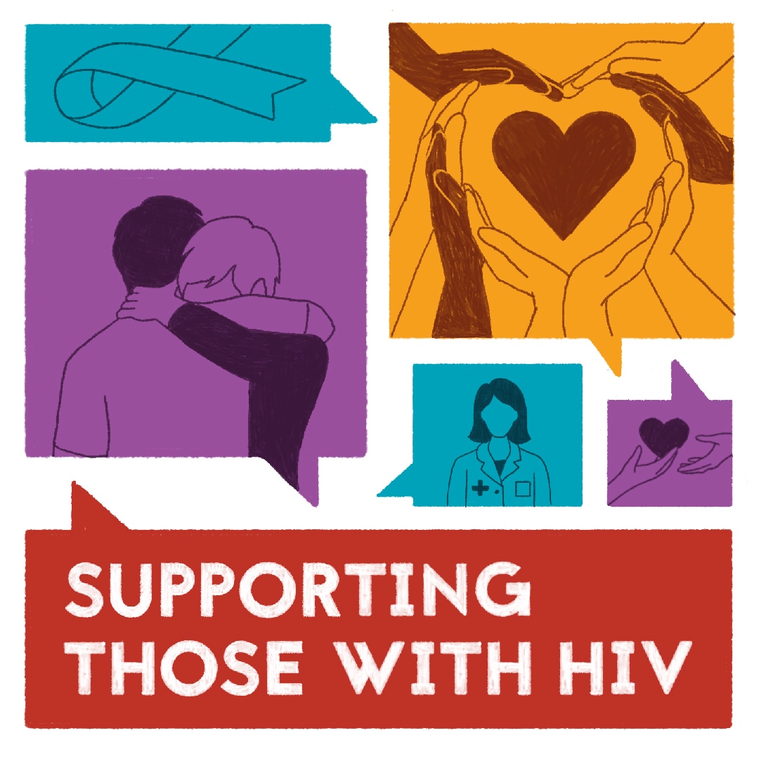 Supporting those with HIV