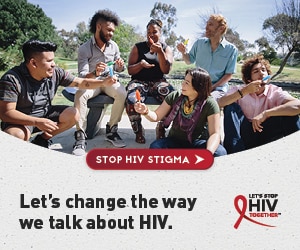 Let’s change the way we talk about HIV. Stop HIV stigma.