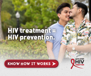 HIV treatment equal HIV prevention. Let&rsquo;s Stop HIV Together.