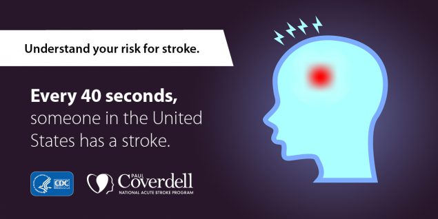 Understand your risk for stroke. Every 40 seconds, someone in the United States has a stroke.