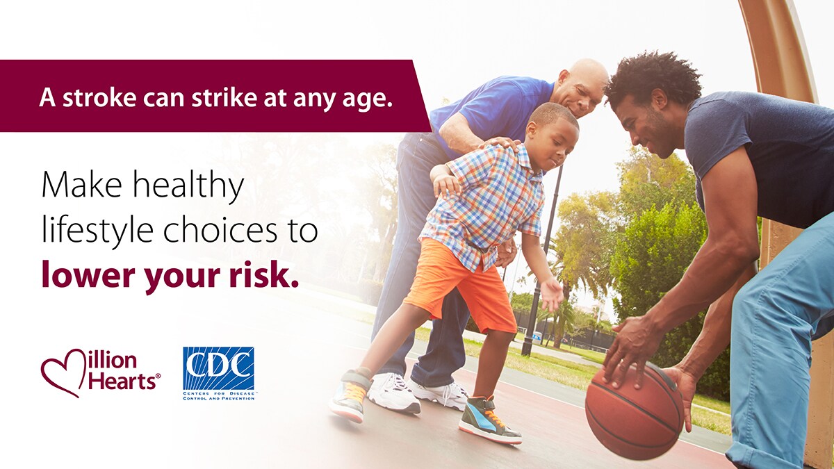 Make healthy lifestyle choices to lower your risk of stroke.