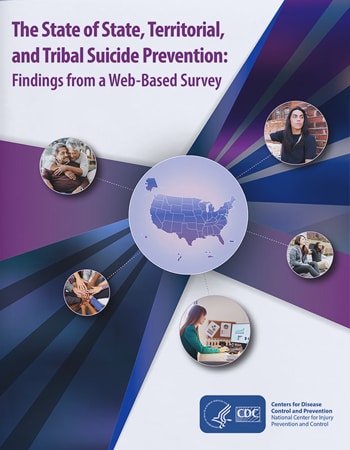 Image of the cover of The State of State, Territorial, and Tribal Suicide Prevention report