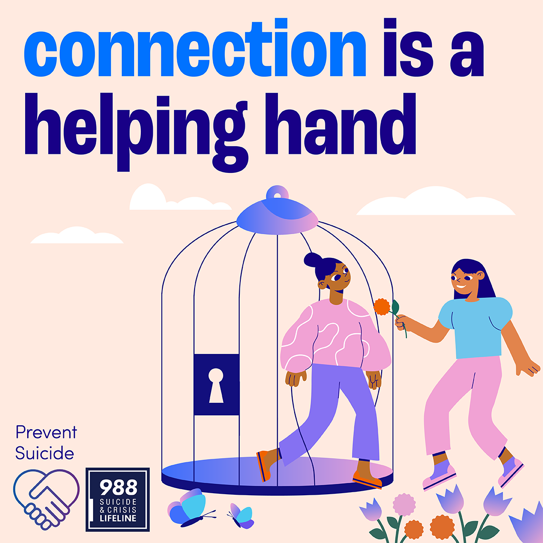 Connection is a helping hand
