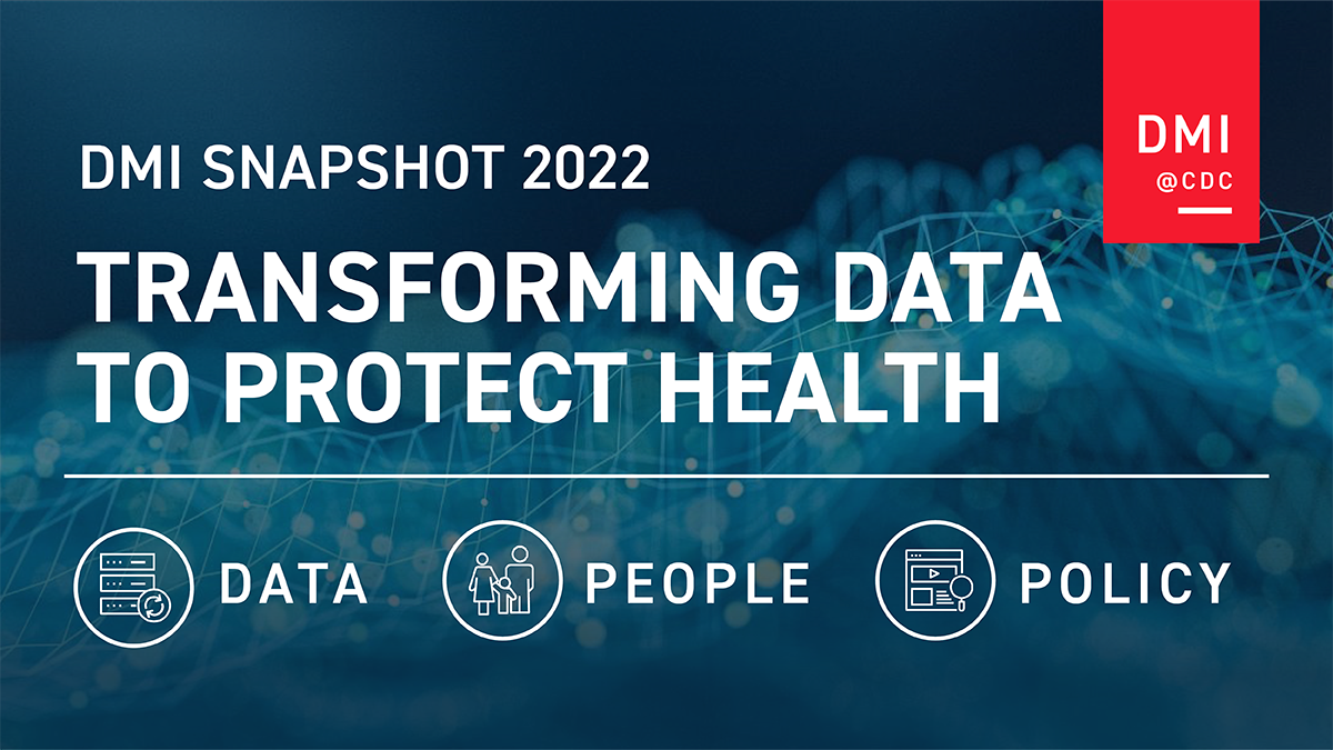 2022 DMI Snapshot: Transforming Data to Protect Health; Data, People, Processes