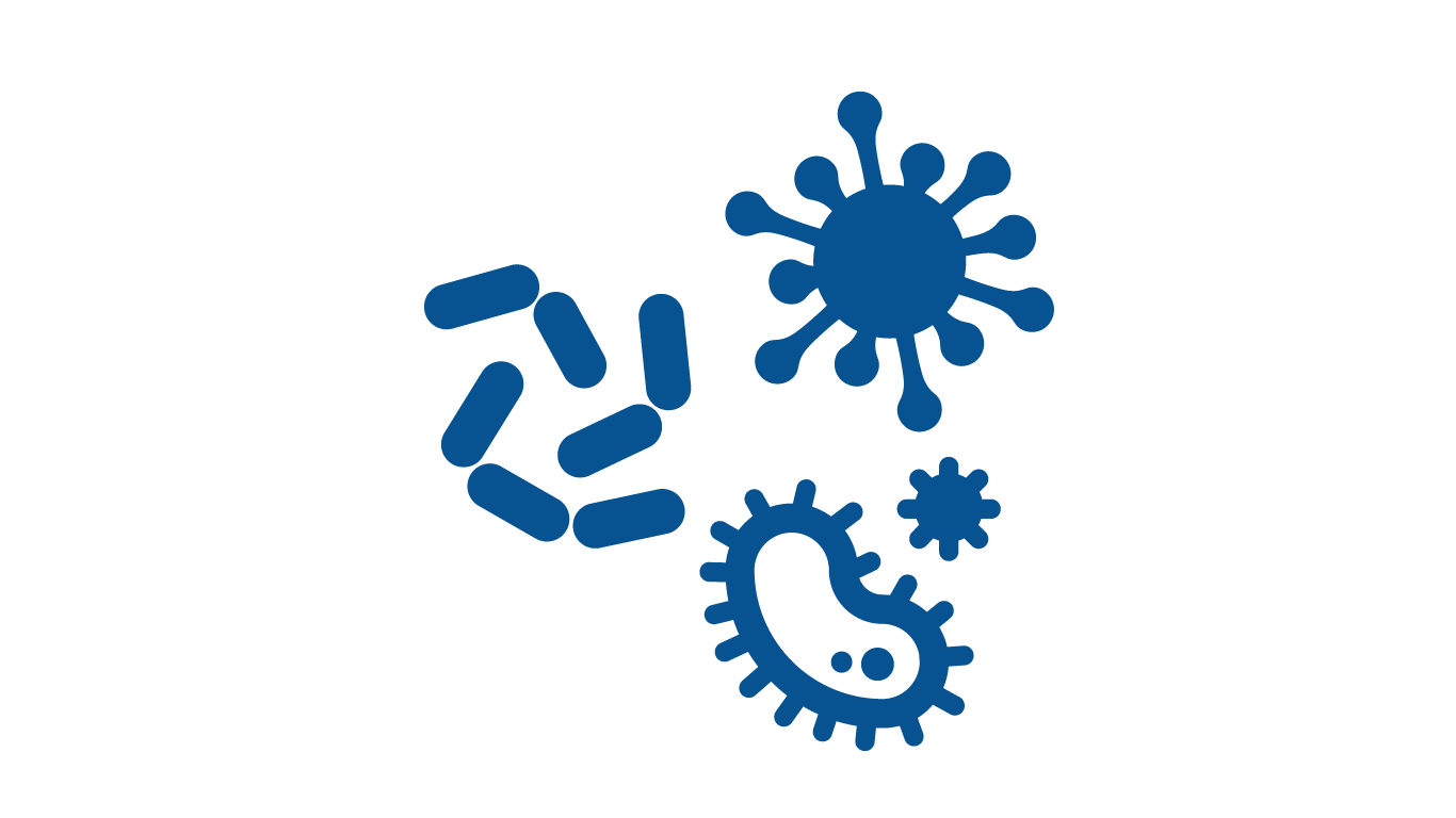 blue microorganisms