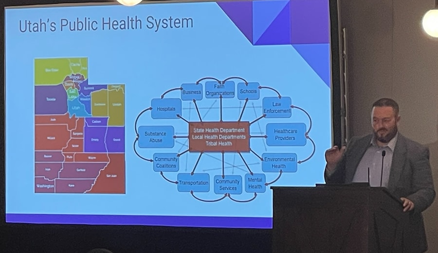 Kirk Benge, Director and Health Officer at Utah’s TriCounty Health Department, illustrates the complexities of public health in Utah.