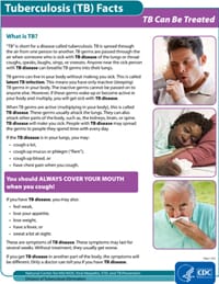 TB Can Be Treated Fact Sheets PDF file