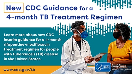 New CDC Guidance for a 4 Month TB Treatment Regimen