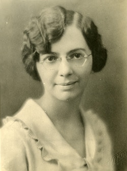 Image of Florence Seibert, PhD.  Courtesy of The Smithsonian Institution Archives.