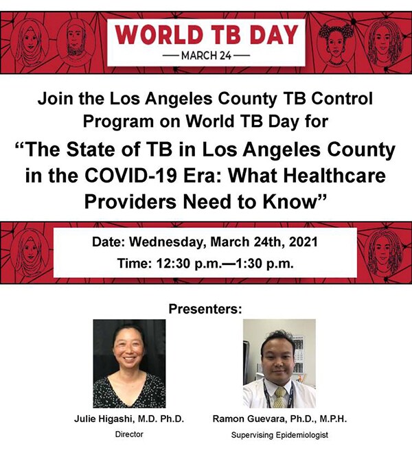 LA County World TB Day - Webinar