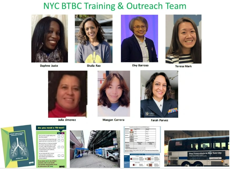 NYC Health Department Bureau of TB Control Training and Outreach Team