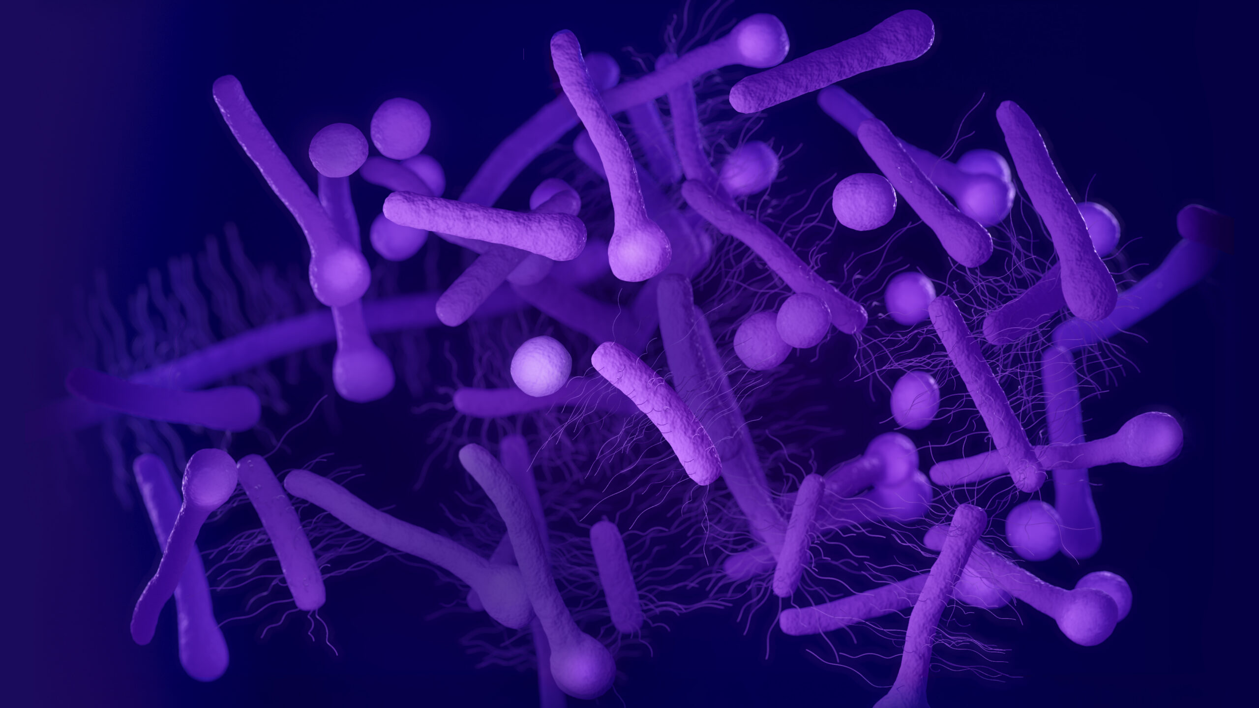 Computer-generated Clostridium tetani