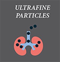 Icon with label: Ultrafine particles