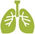 Respiratory disease icon