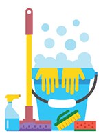 Cleaning supplies image