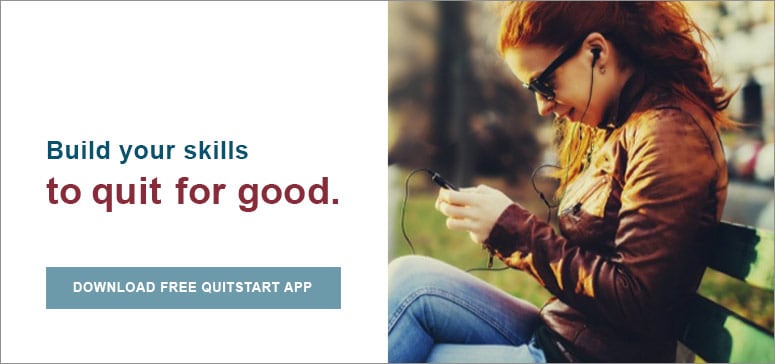 Build your skills to quit for good. Download free quitSTART app