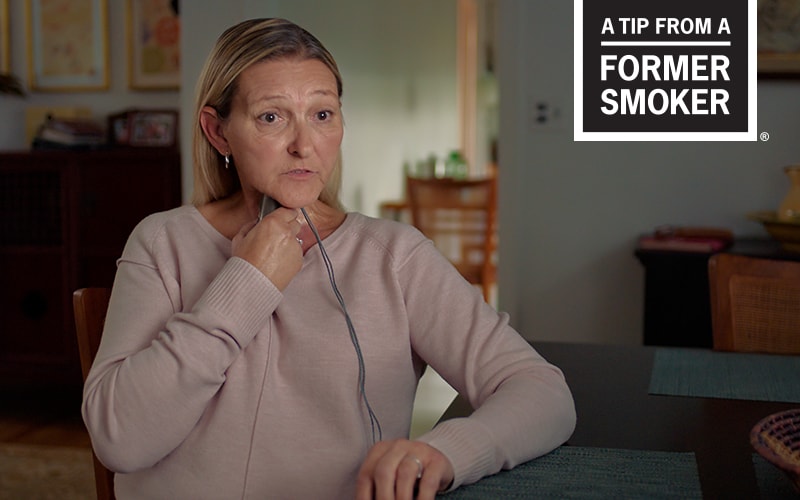 Sharon’s “Diagnosed at 37” Story - A Tip From A Former Smoker