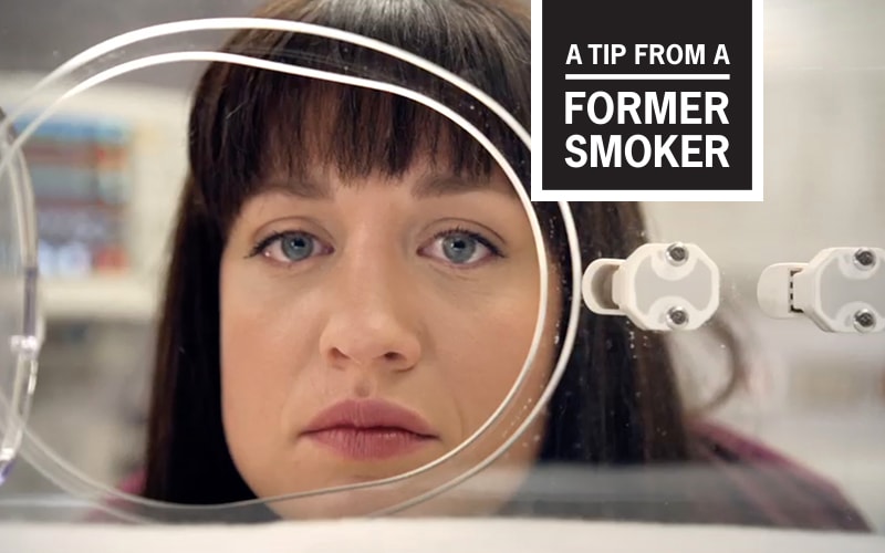 Amanda's Tips Commercial - A Tip From a Former Smoker