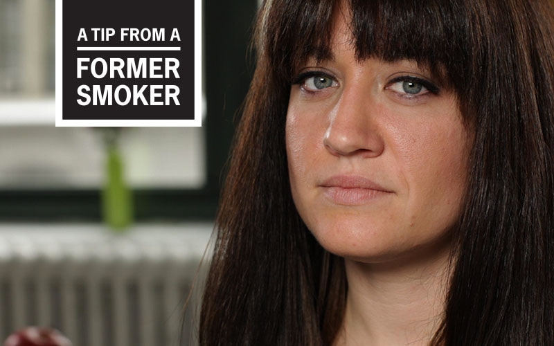 Amanda’s “Smoking, Family, and Pain” Story - A Tip From a Former Smoker